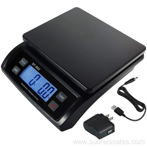 SF-802 Electronic Kitchen Food Postal Scale Black